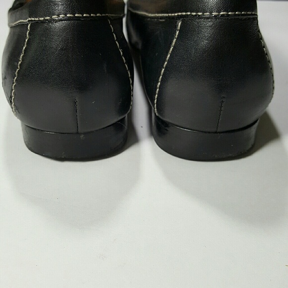 COACH EDY Slip on leather Loafers size 7M - Picture 5 of 7
